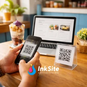 QR “Menu & Info” Page